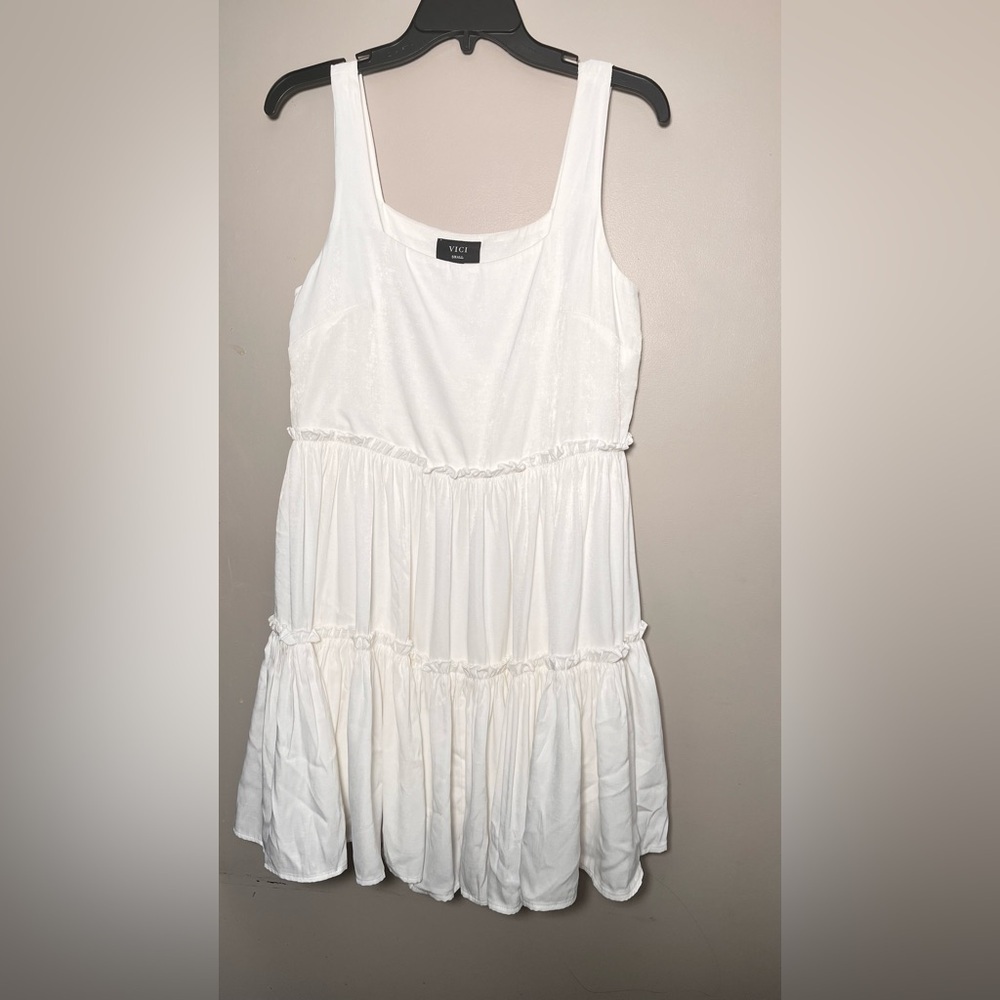 Vici White mini dress size s - Picture 1 of 8